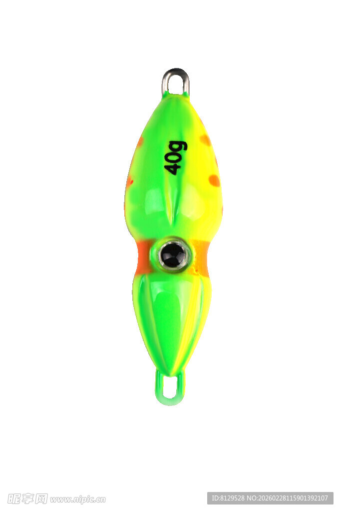 绿色双节钓鱼诱饵