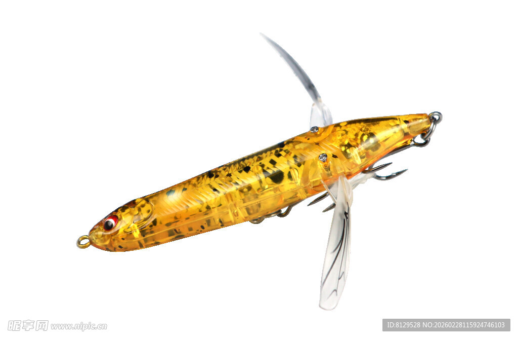 金色仿真路亚假饵