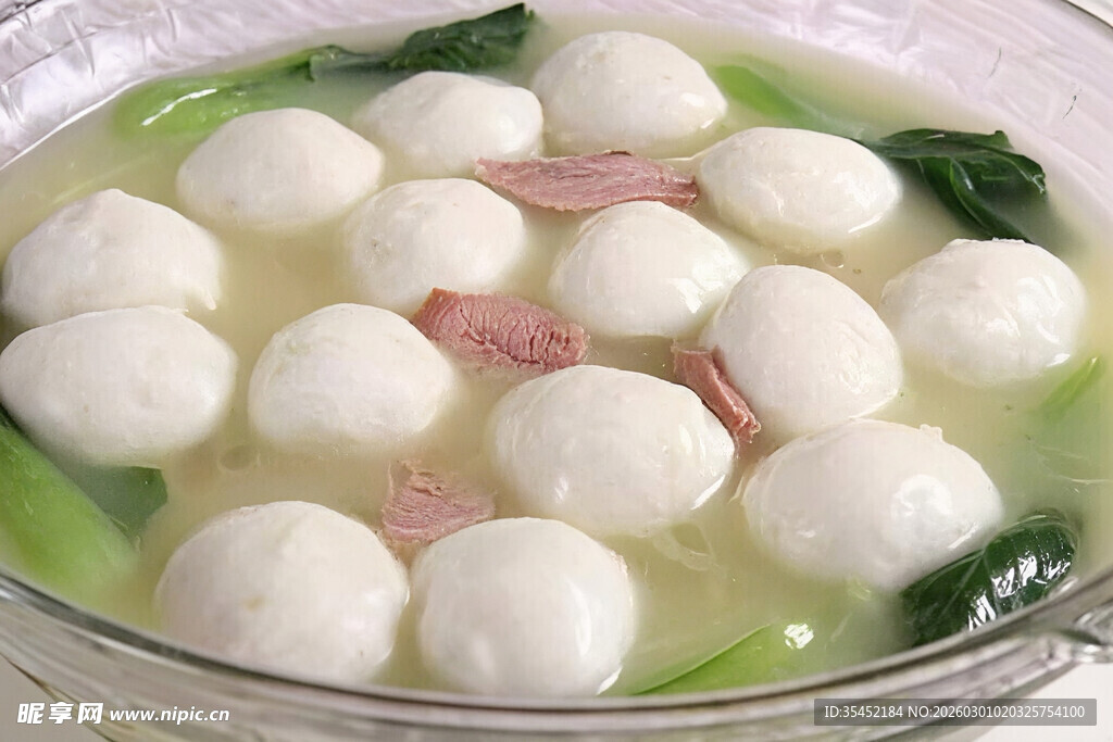 肉丸青菜汤