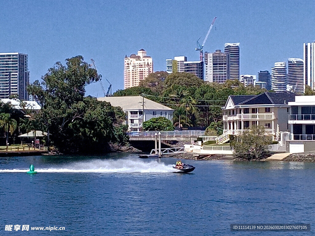 黄金海岸城市风光