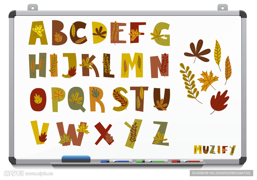 白板背景 创意英文