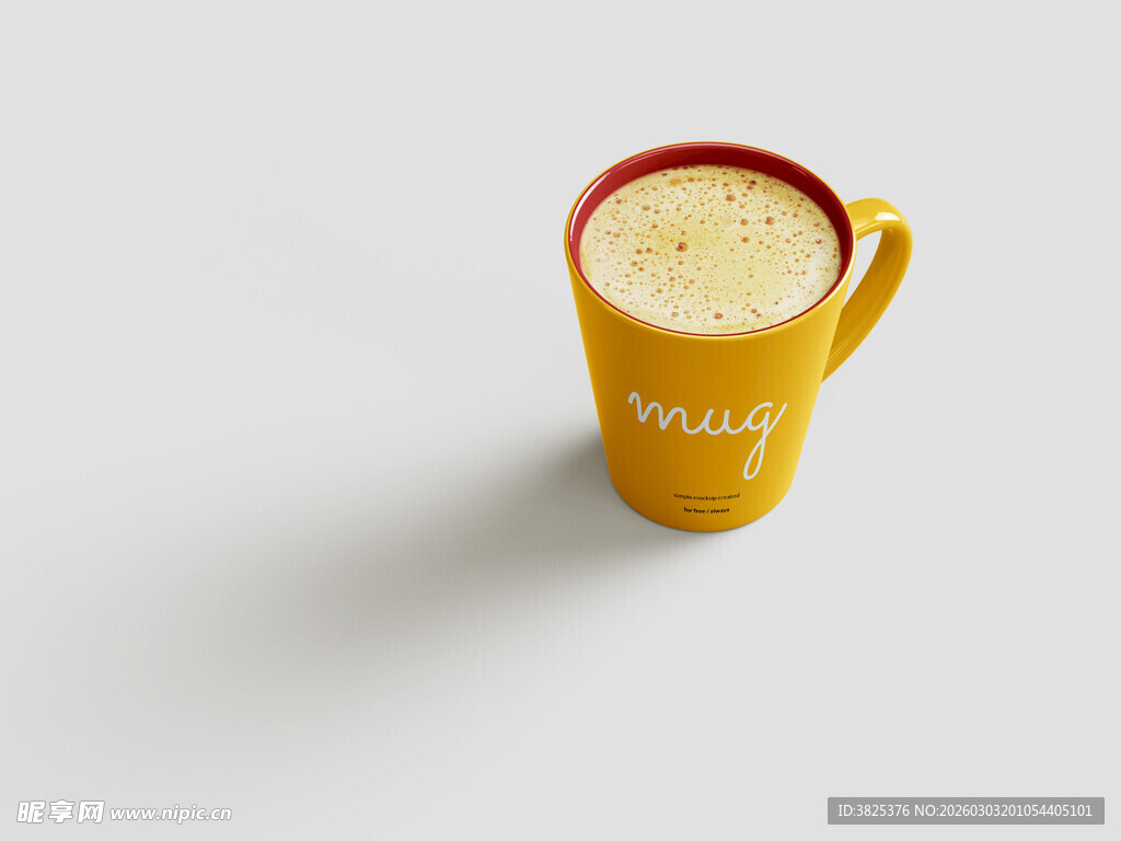 陶瓷马克杯设计展示样机