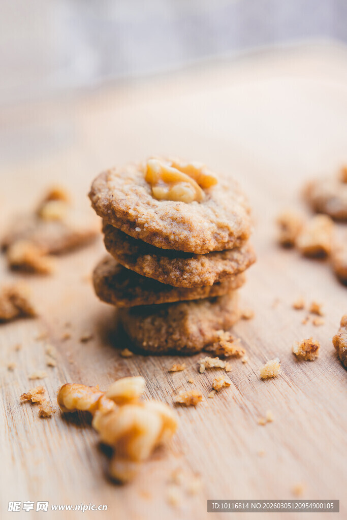 坚果饼干