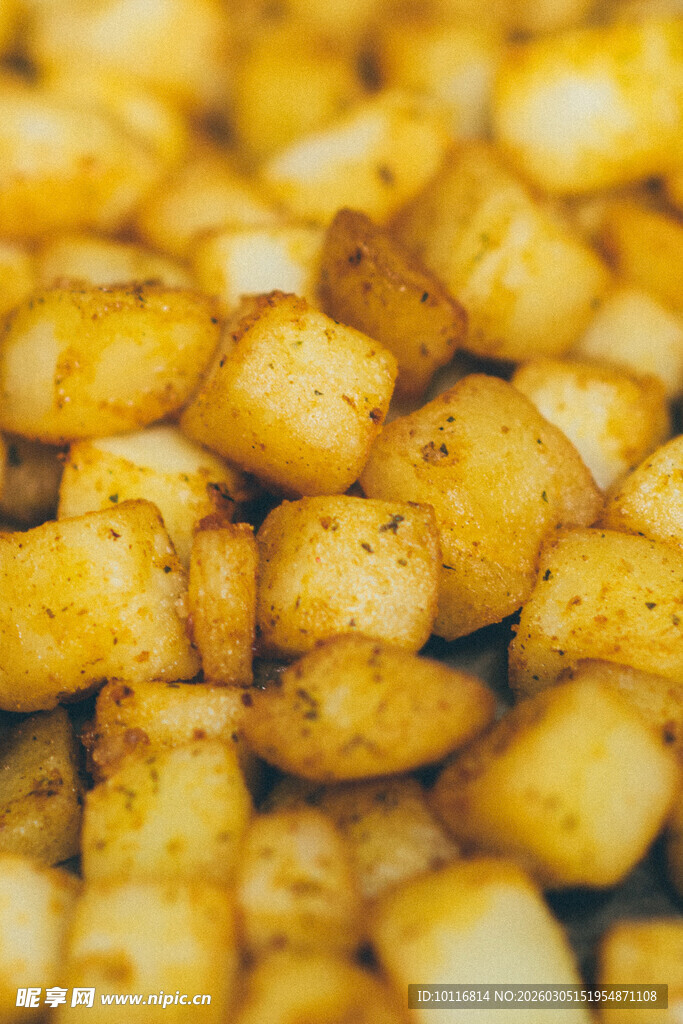 炸土豆块