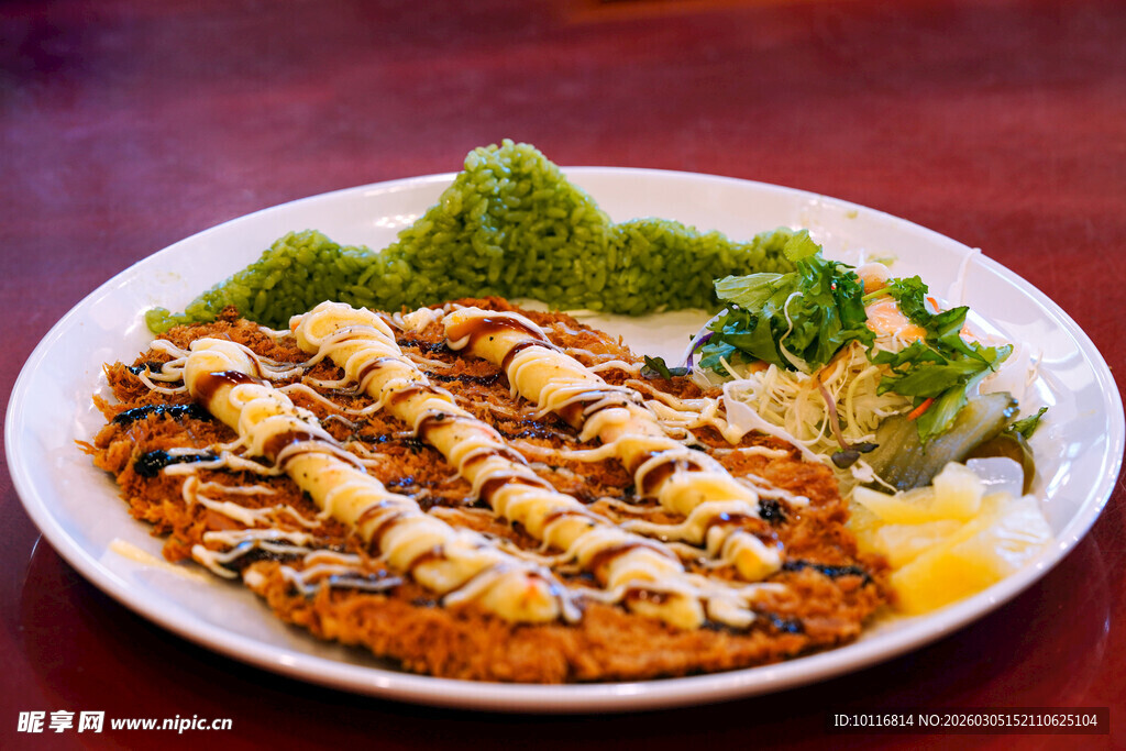 日式照烧鸡排饭