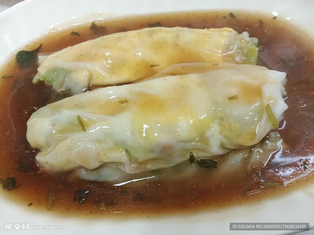 鸡蛋肠粉