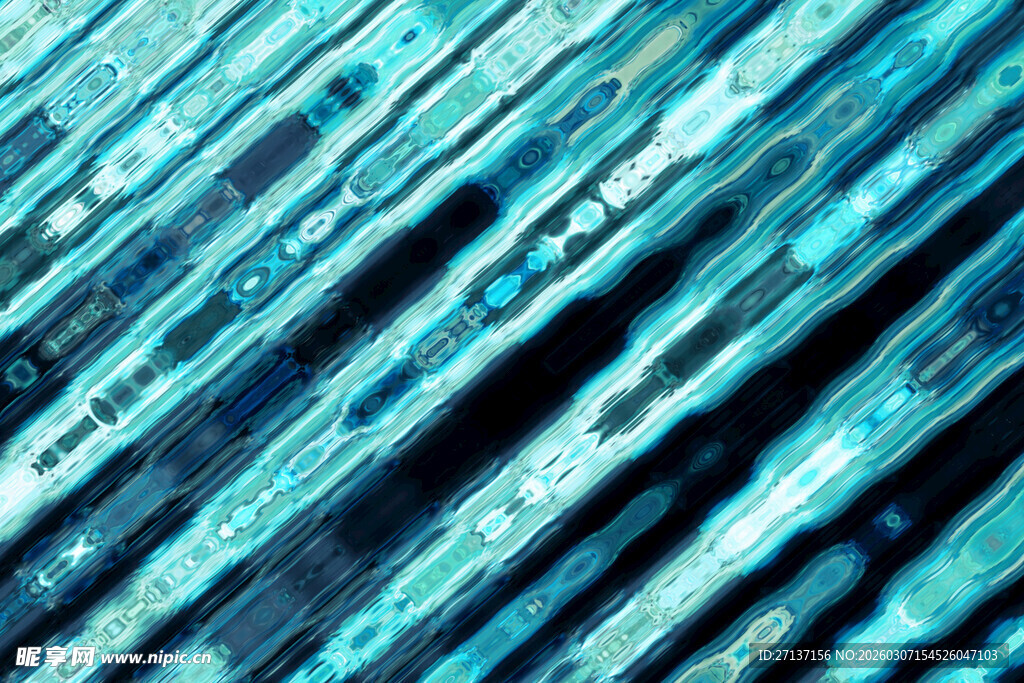 蓝调线条抽象纹理背景图