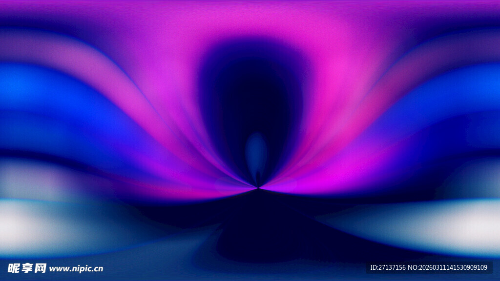 梦幻紫色蓝色渐变光影