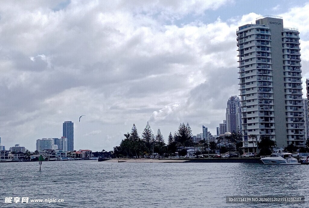 黄金海岸海滨风景