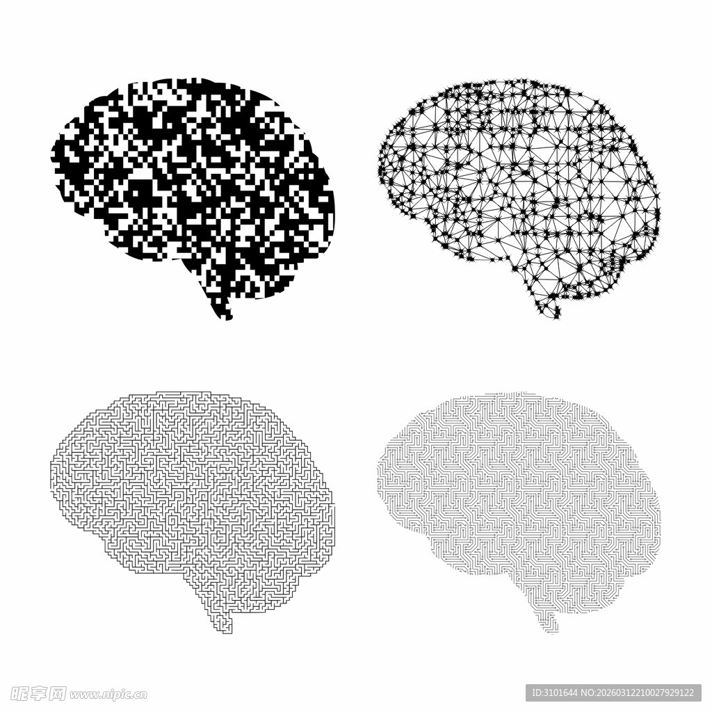人脑图案