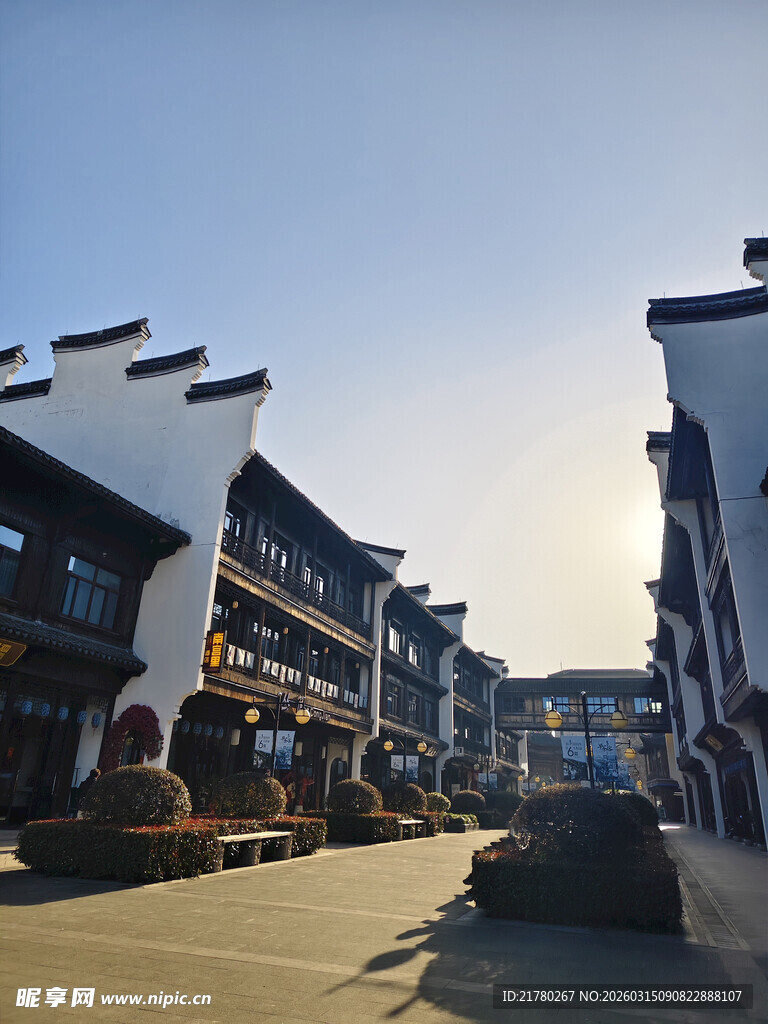 古朴乌镇街道