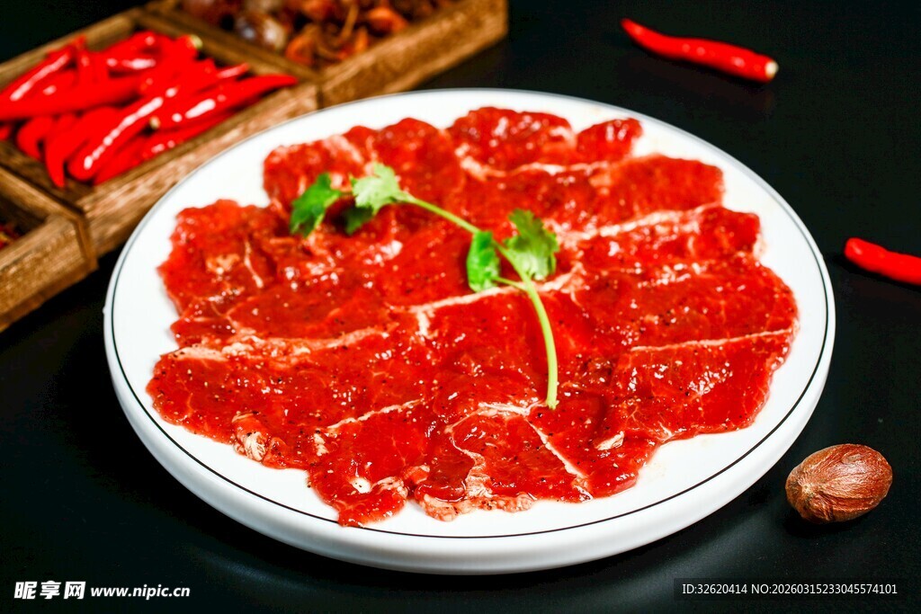 鲜嫩牛肉片