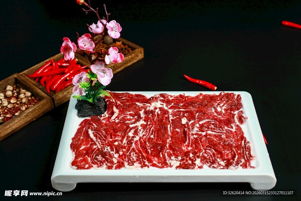 鲜切牛肉
