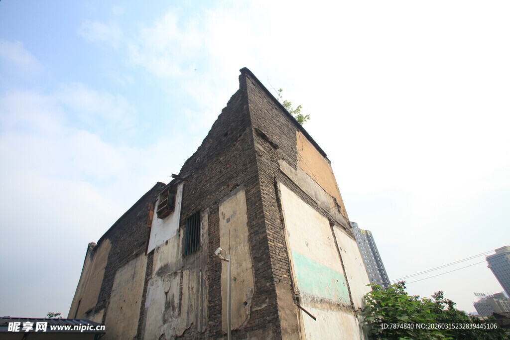 老旧建筑外观