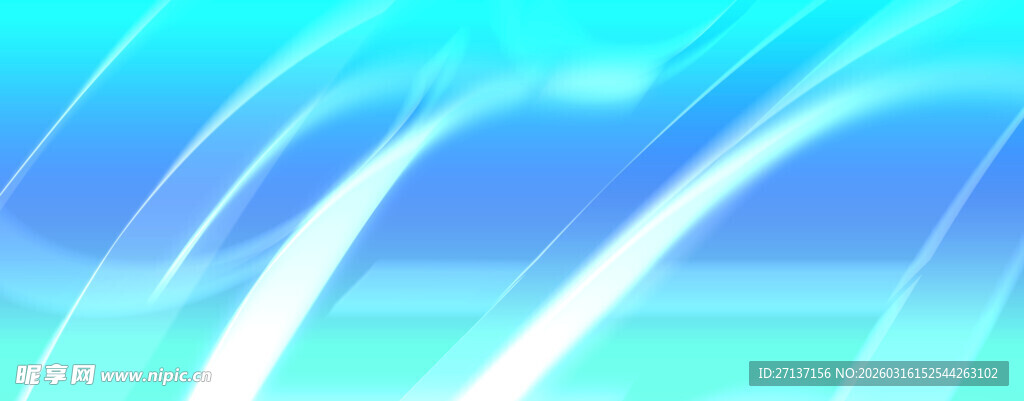 梦幻蓝调渐变抽象背景图