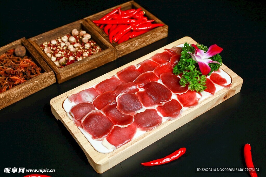 新鲜牛肉片