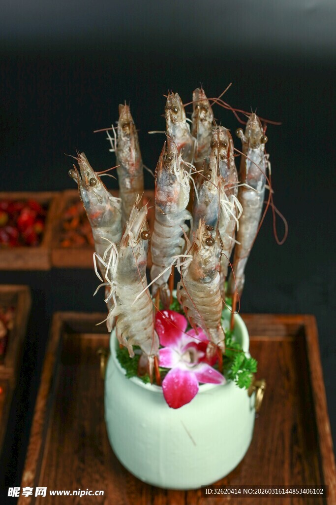 基围虾 虾串