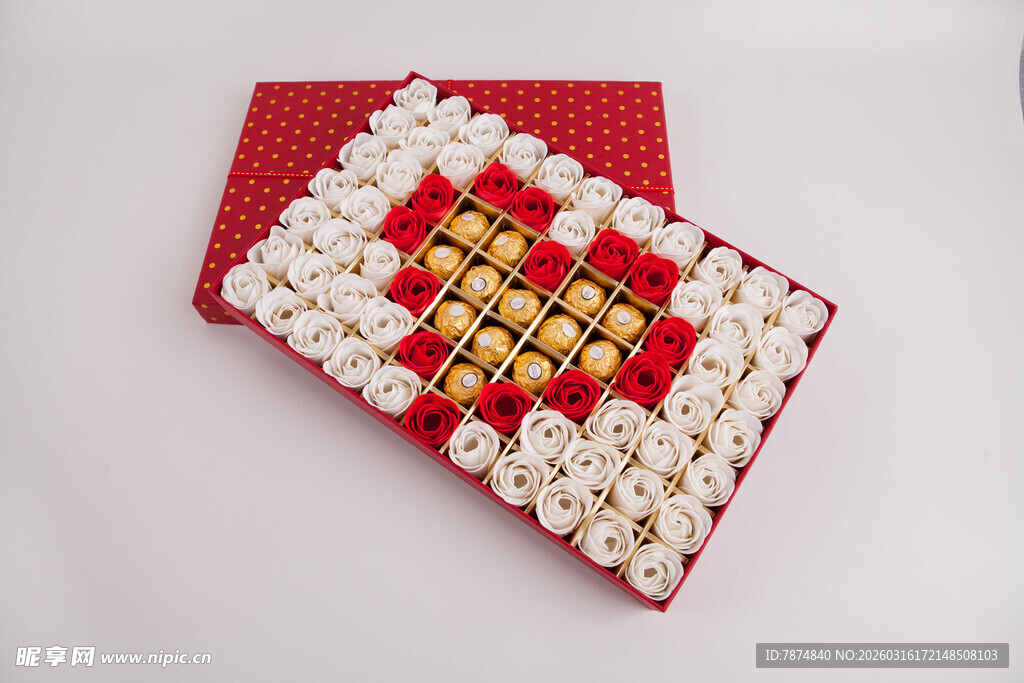 工艺品手工爱心巧克力礼盒