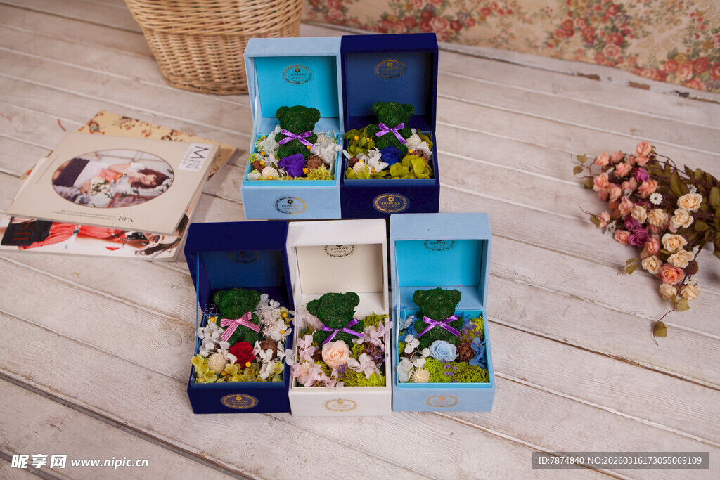 工艺品精美卡通人物礼盒套装