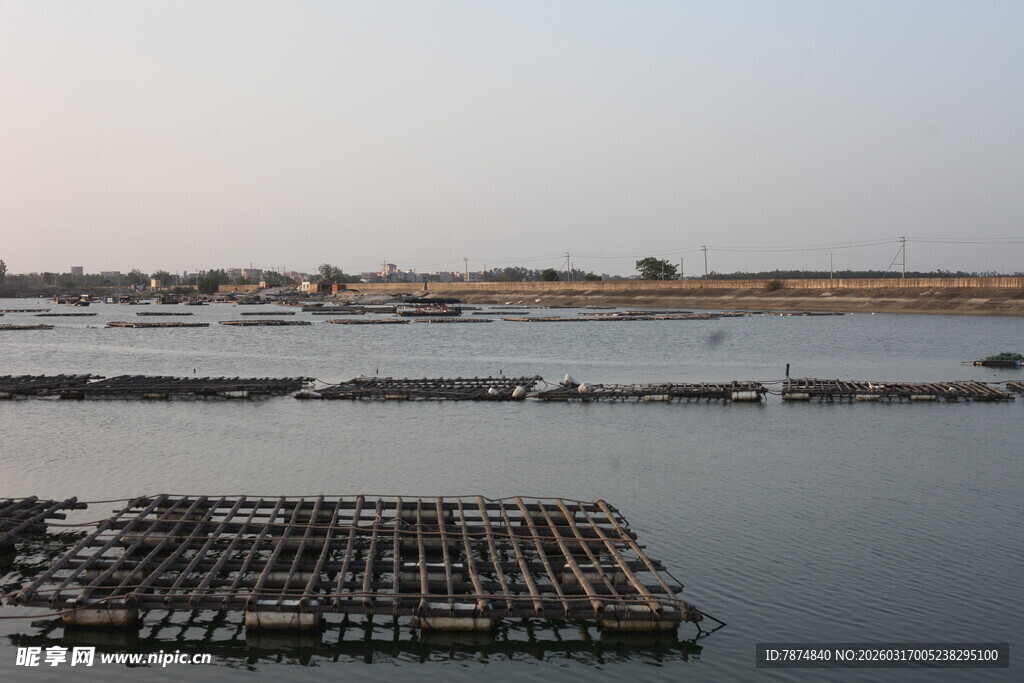 水上养殖场景