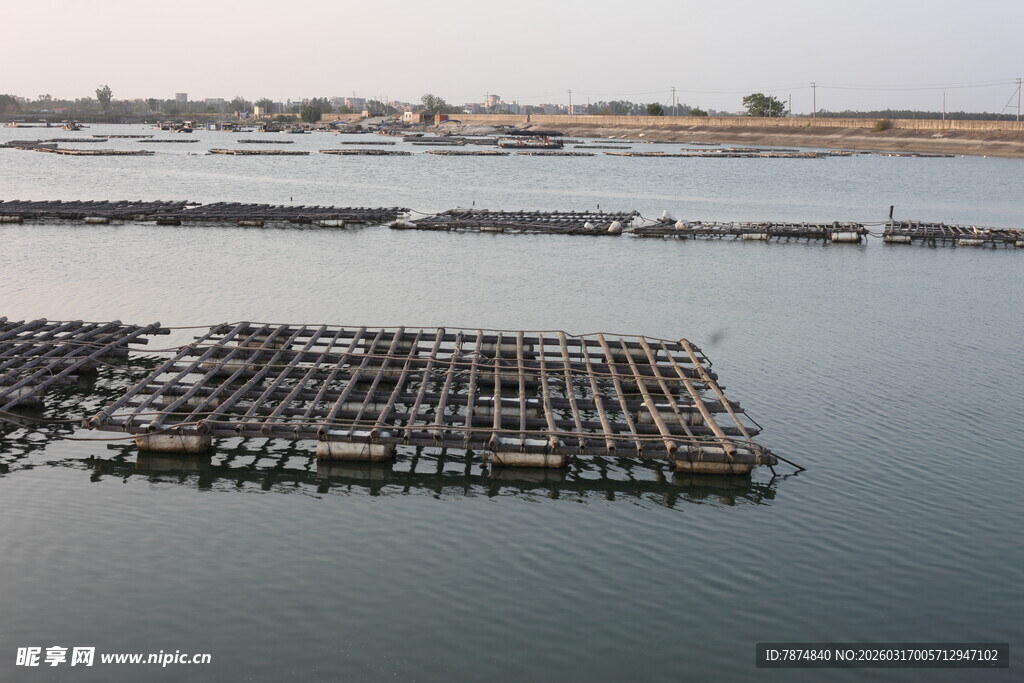 水上养殖设施场景