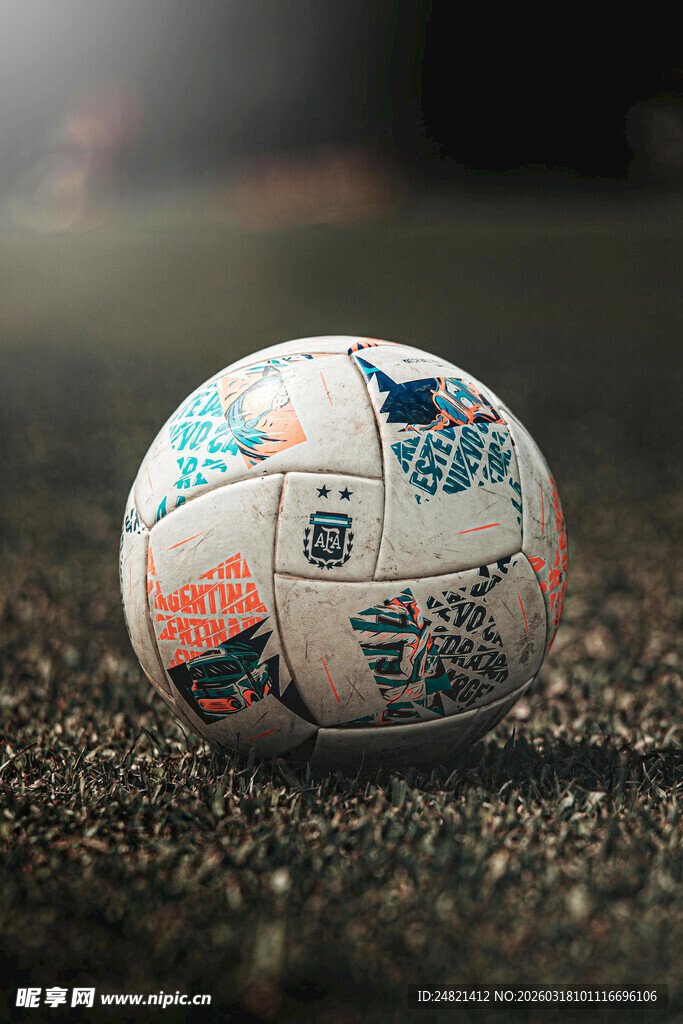 绿茵场上的多彩足球