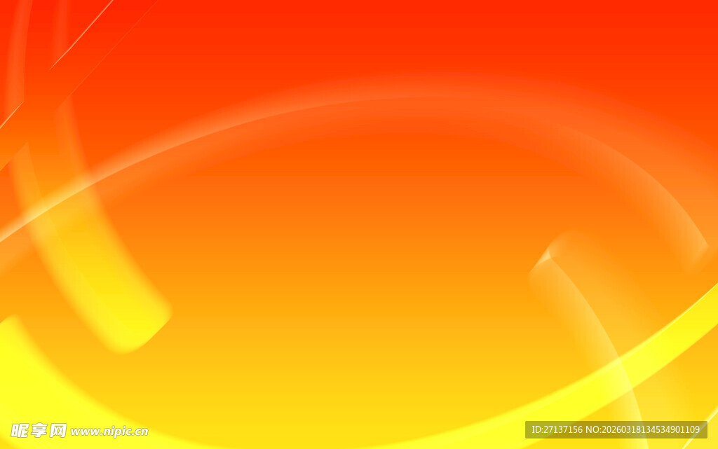 橙黄渐变动感背景图