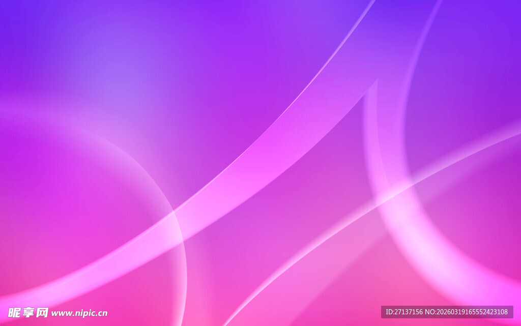 梦幻紫色渐变线条背景图