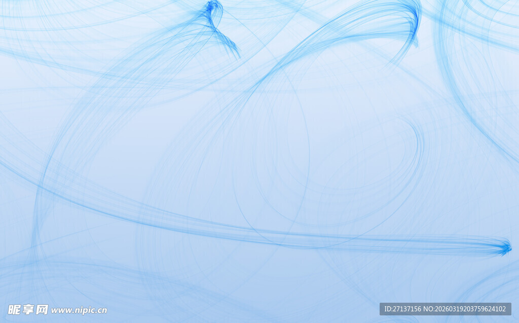 梦幻蓝色抽象线条纹理