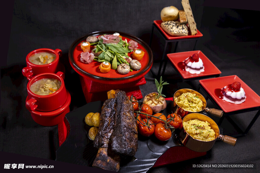 烧烤食材组合