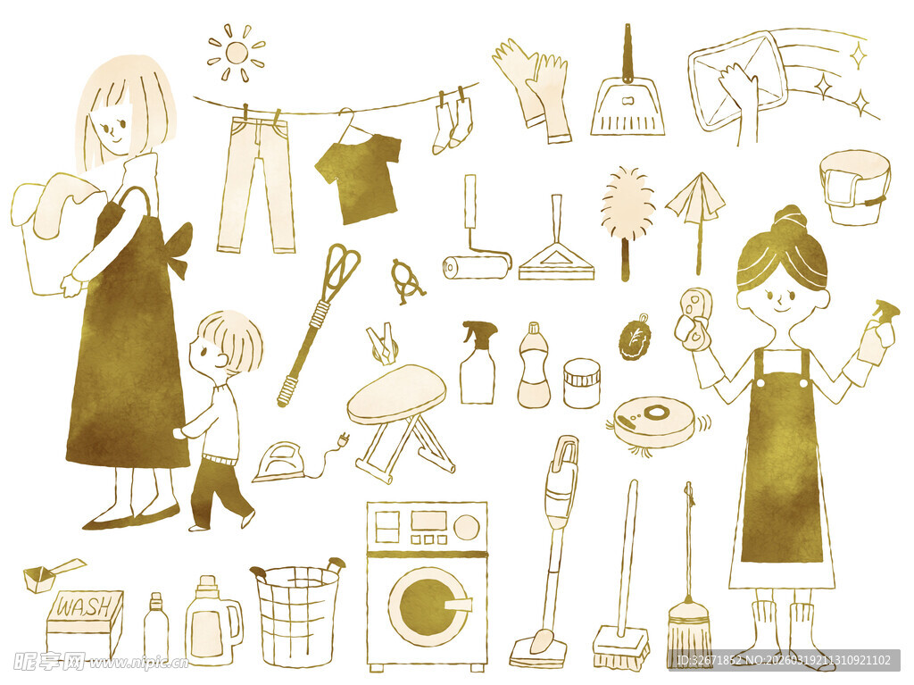 做家务女人