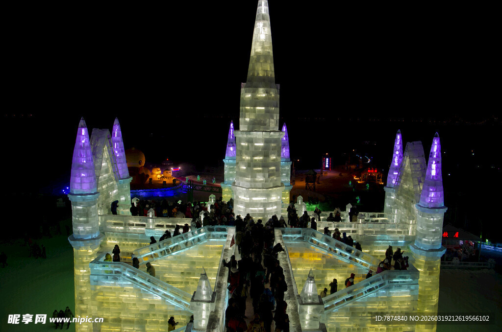 哈尔滨梦幻冰雕