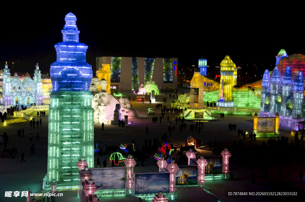 哈尔滨梦幻冰雕