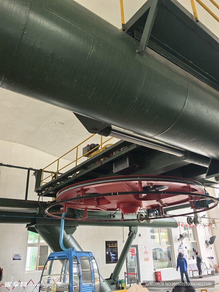 室内大型机械设备场景