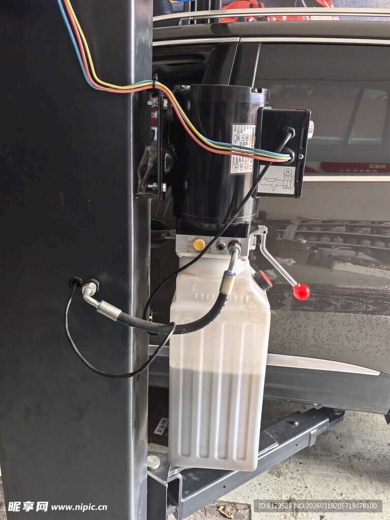 制冷设备内部组件特写