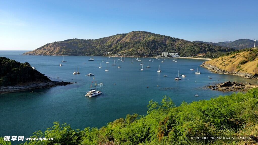 泰国普吉岛海湾景色