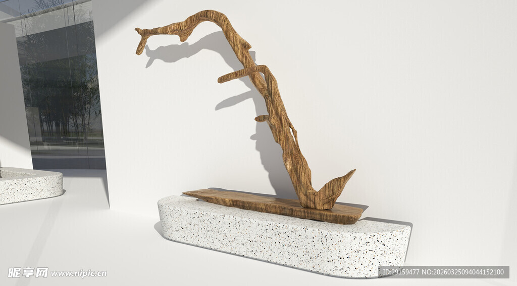 独特枯木艺术摆件