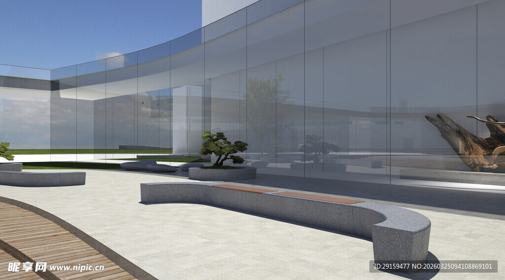 现代户外休闲景观空间