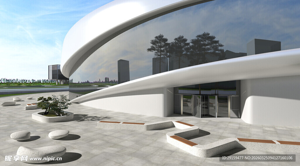 现代风格建筑外观设计