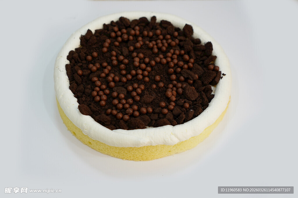 巧克力珍珠蛋糕夹心