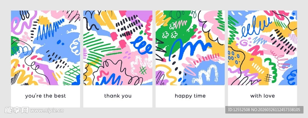 多彩创意儿童绘画作品展示