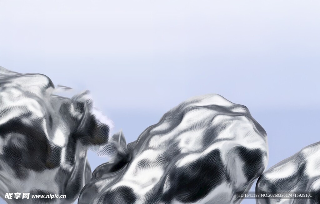 抽象金属雕塑艺术景观