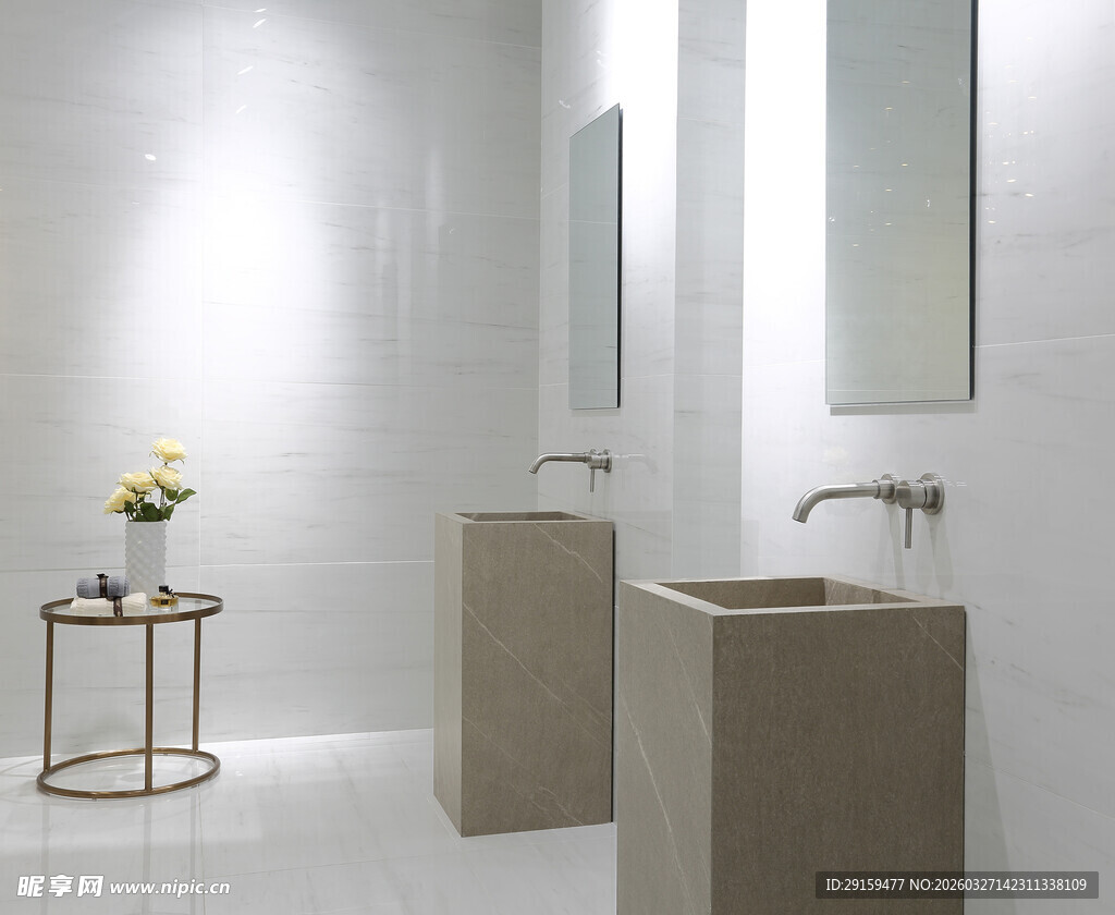 现代简约风格洗手台空间