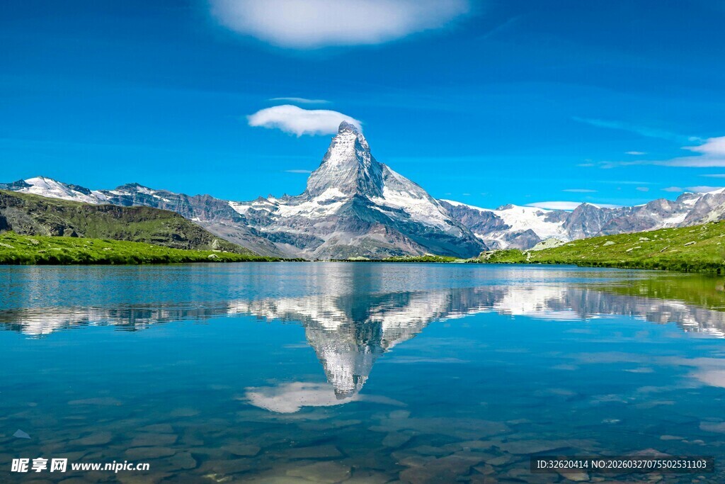 美丽湖景