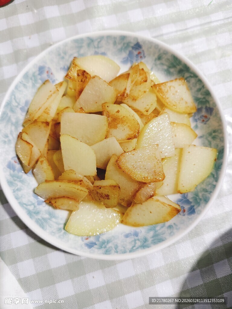 烤土豆片
