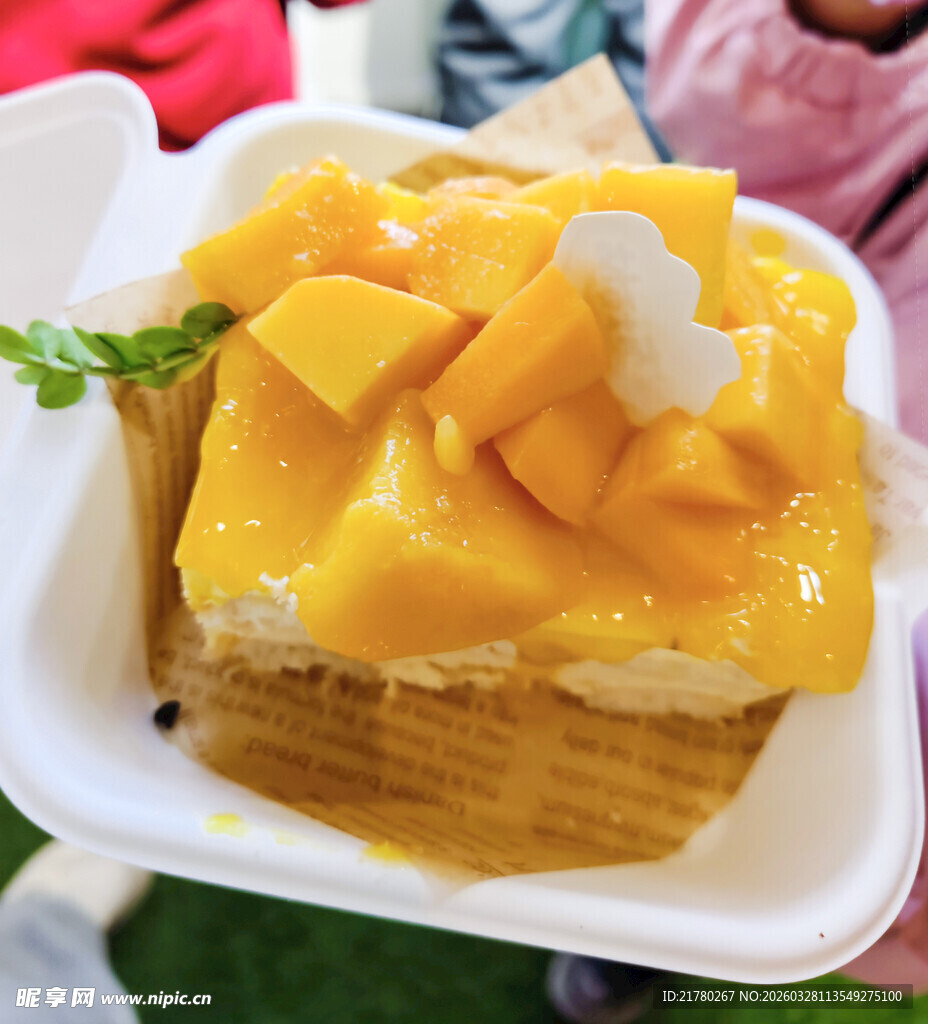 美味芒果蛋糕