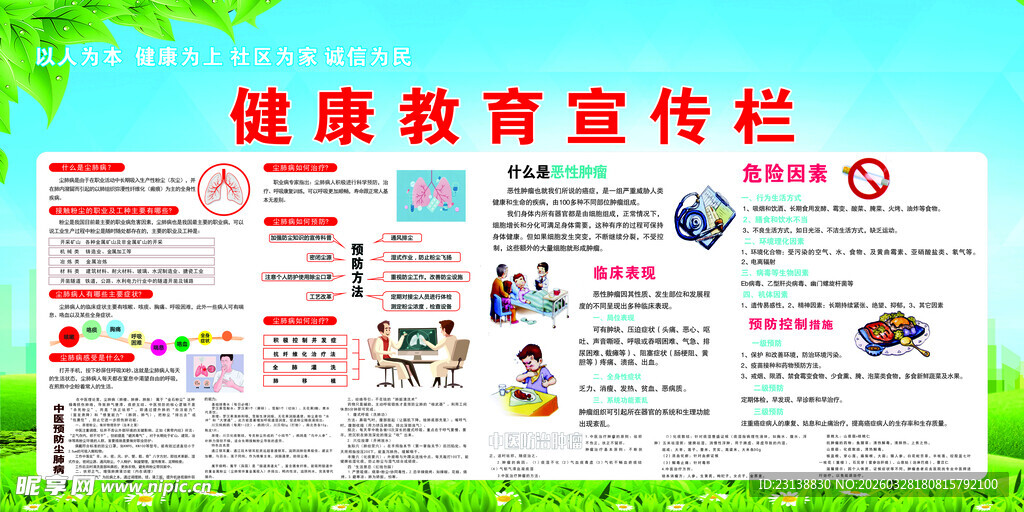 健康教育专题之尘肺病与肿瘤