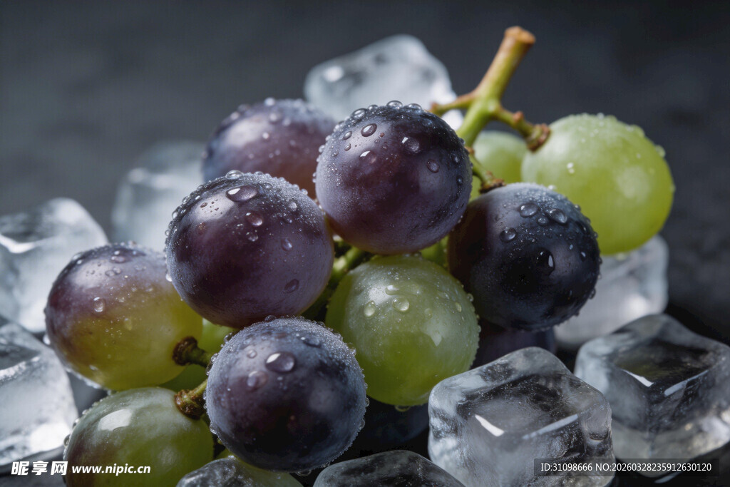 冰鲜葡萄