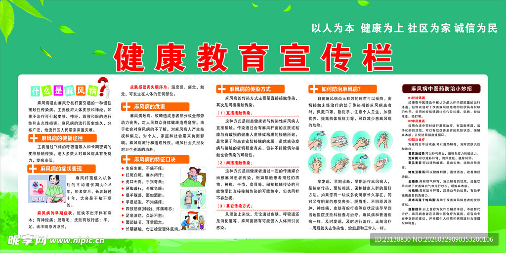 健康教育专题之麻风病