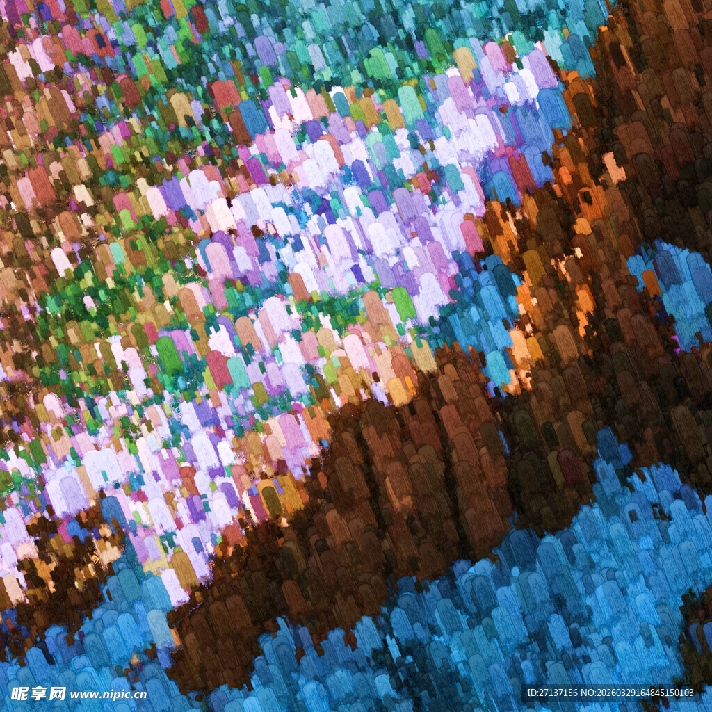 多彩抽象图案纹理背景